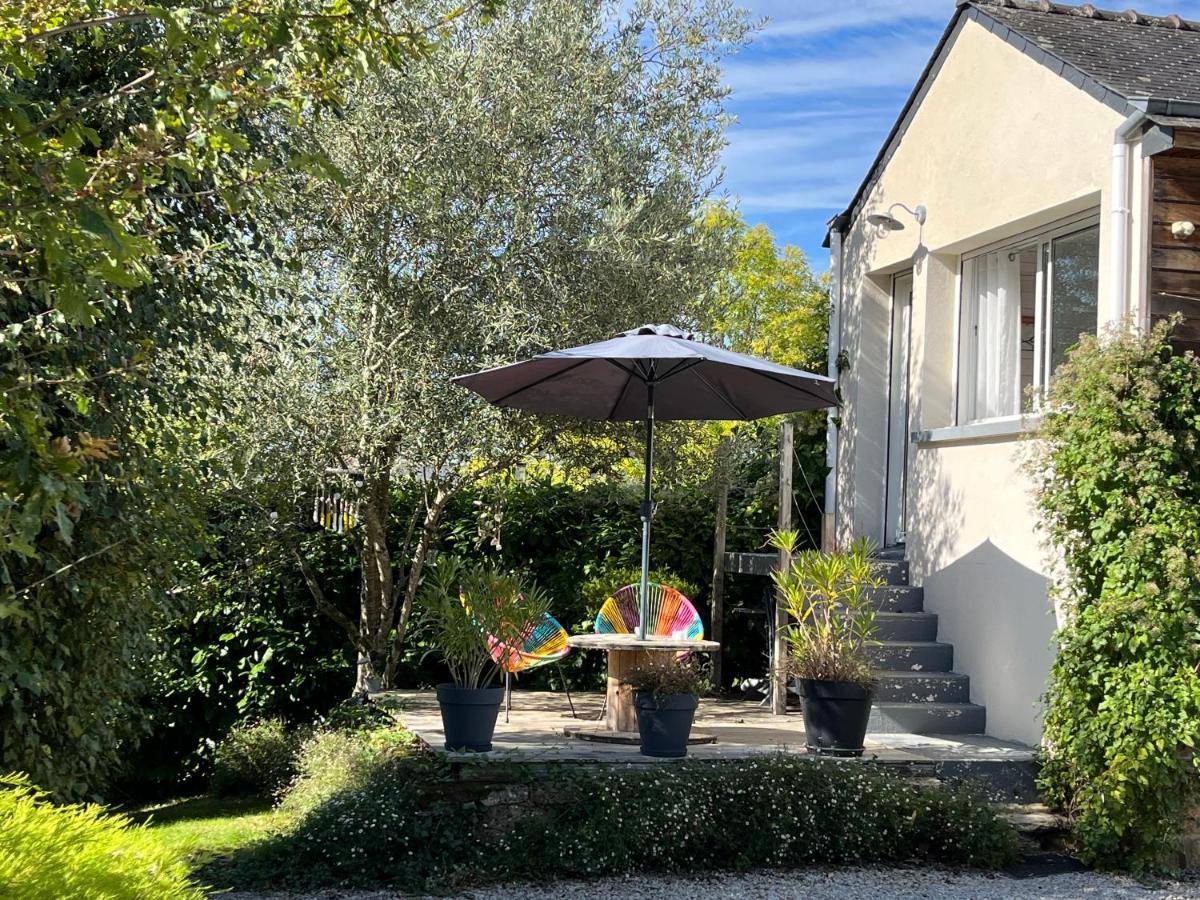 Chambre D'Hotes Golf Du Morbihan Plougoumelen Exterior foto